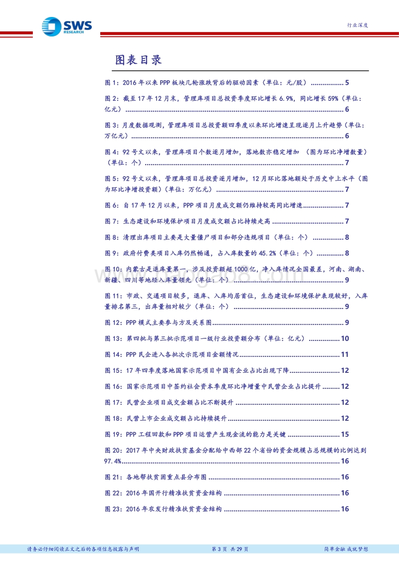投融资机制改革深度研究系列报告之七：数据透视92号文之后的PPP，悲观预期下持续改善的基本面.pdf_第3页