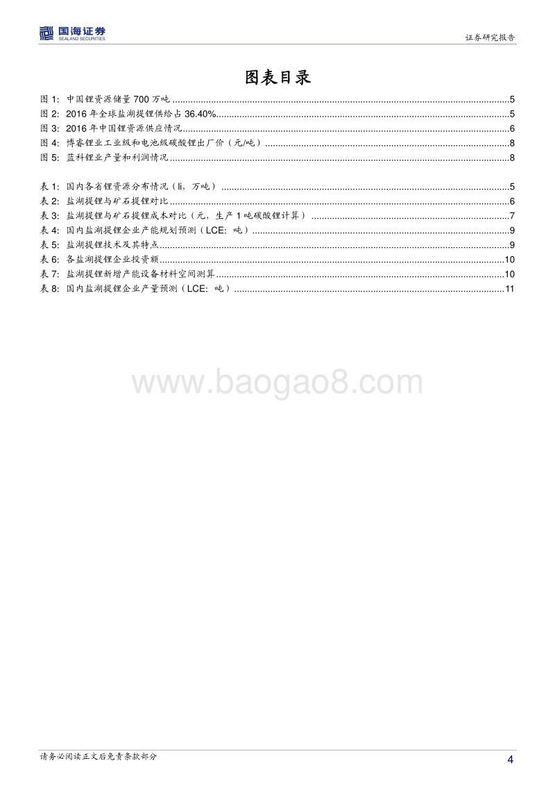 盐湖提锂行业专题研究：建设高峰设备材料率先受益，先入局者享受行业红利.pdf_第4页