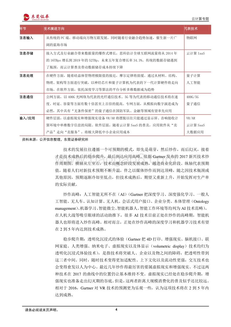 云计算专题：IaaS层已现规模效应，SAAS层续存率是基石.pdf_第4页