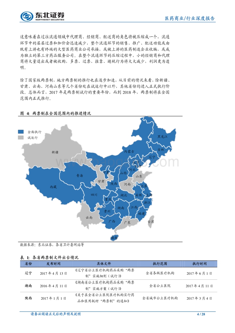 医药商业行业深度报告：业绩峰回路转，行业整合加速.pdf_第4页