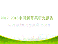 2017-2018中国新菁英研究报告.pptx