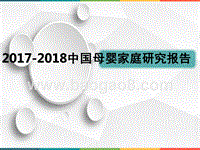 2017-2018中国母婴家庭研究报告.pptx