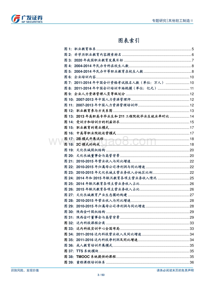 职业教育行业专题报告：嫁接社会需求与学历教育断档的刚需，各细分市场盈利强劲.pdf_第3页
