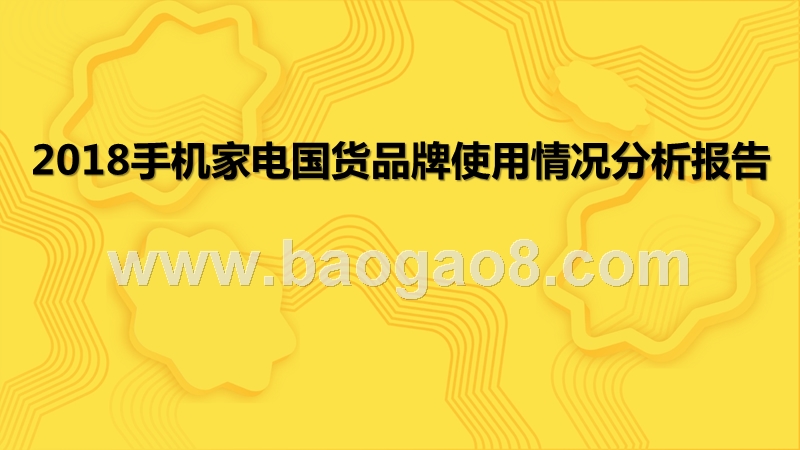 2018手机家电国货品牌使用情况分析报告.pptx_第2页
