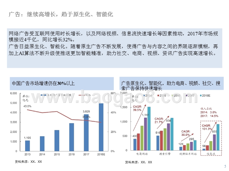 2018互联网行业信息流+AI升级流分析报告.pptx_第5页