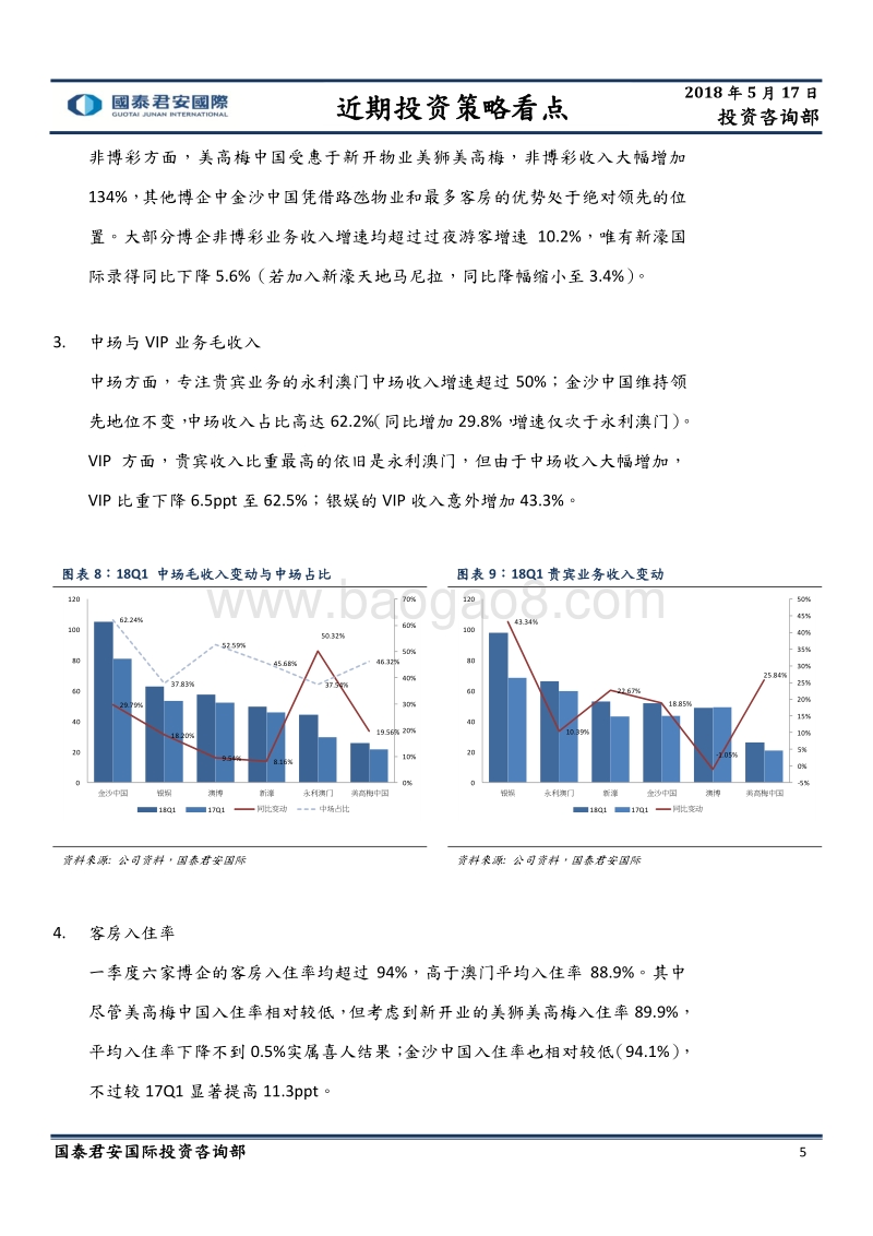 博彩股系列（四）：一季度澳门博彩行业全景回顾.pdf_第5页