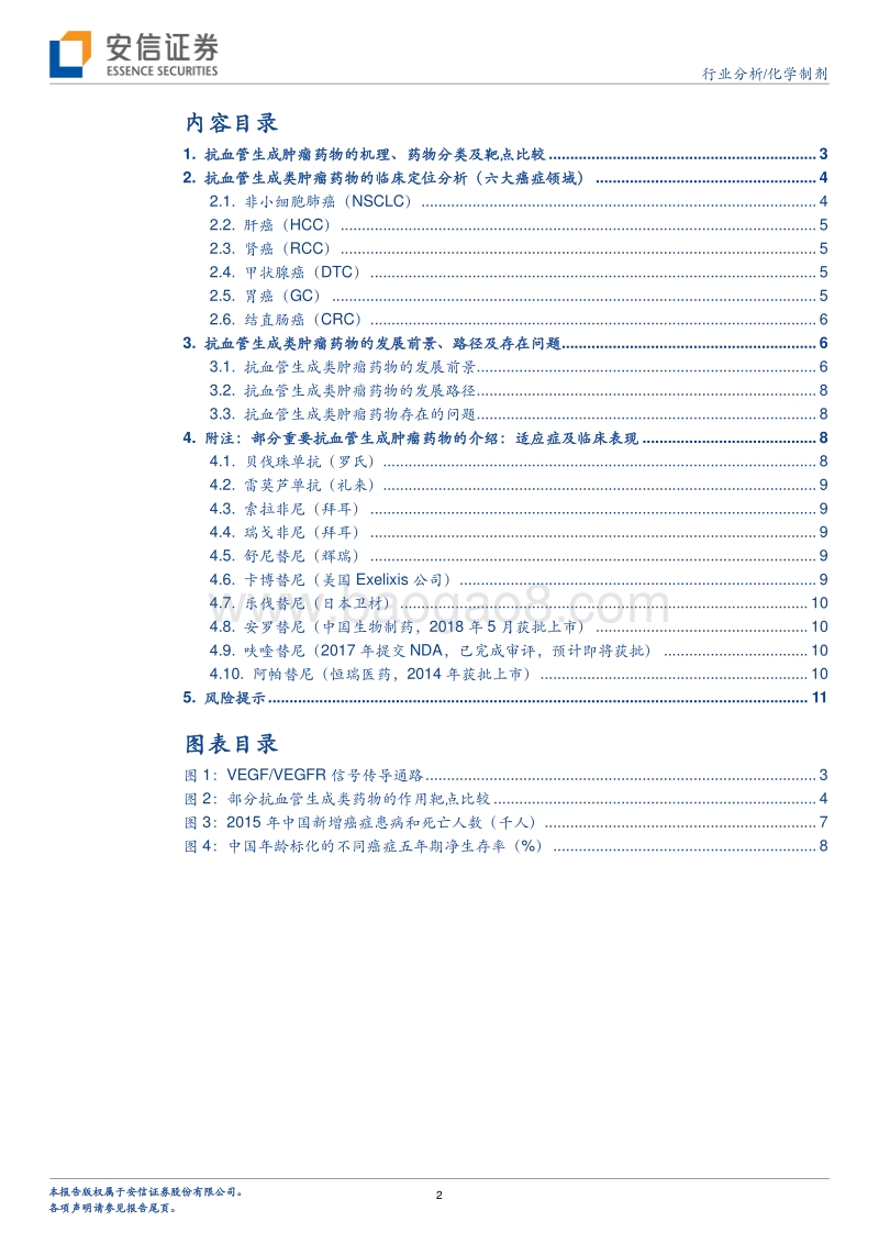 创新药系列报告：安罗替尼上市，解析抗血管生成肿瘤药的临床定位与前景.pdf_第2页
