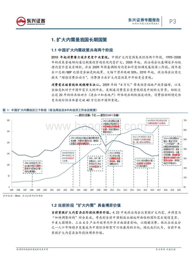 《中美贸易战》专题报告之一：如何扩内需以应对贸易战？.pdf_第3页