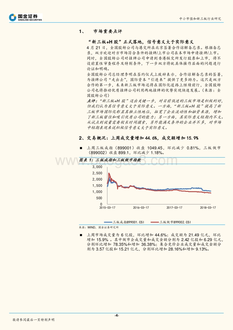 “新三板+H股”正式落地，信号意义大于实际意义.pdf_第4页