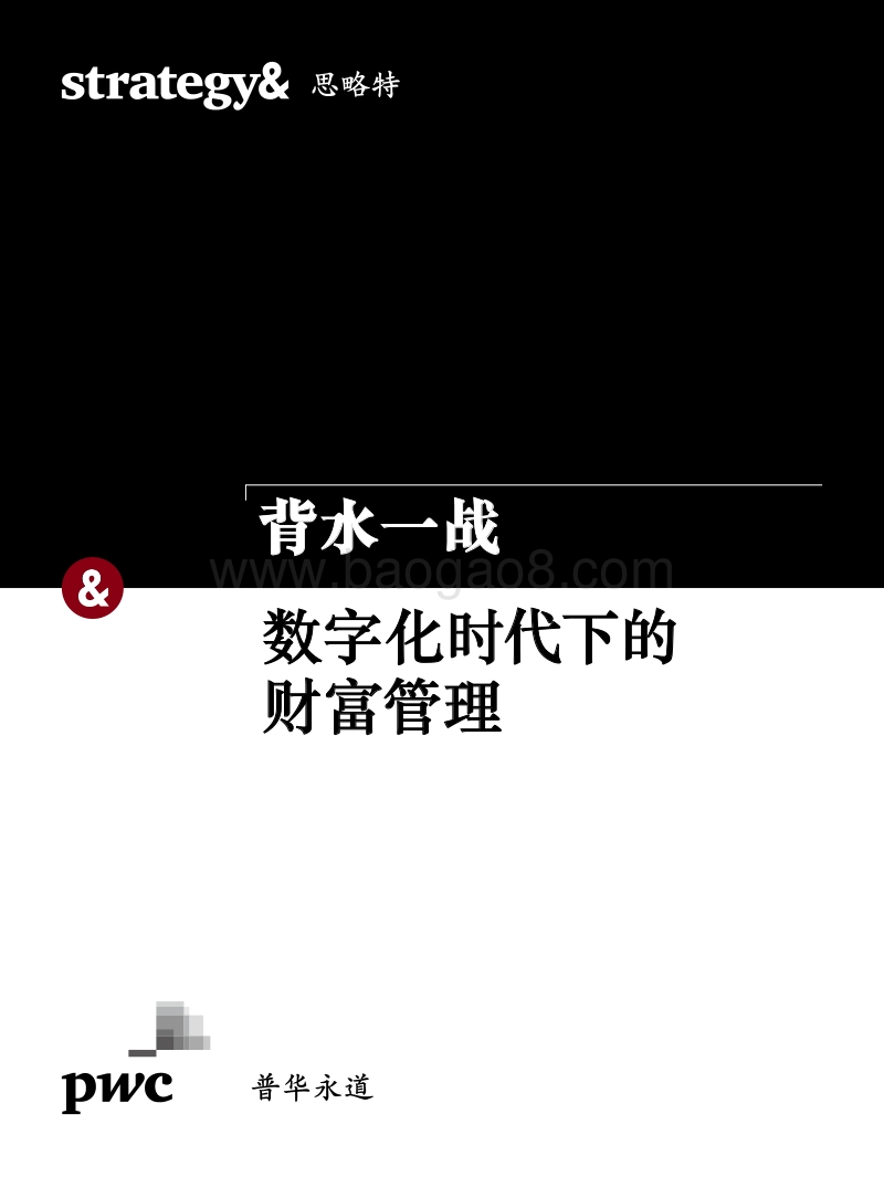 背水一战：数字化时代下的财富管理.pdf_第1页
