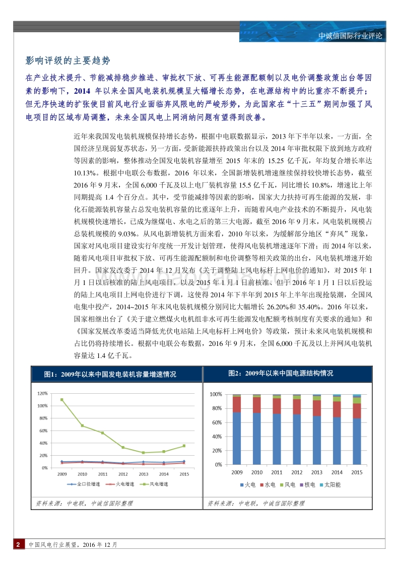 2016年度中国风电行业展望.pdf_第2页