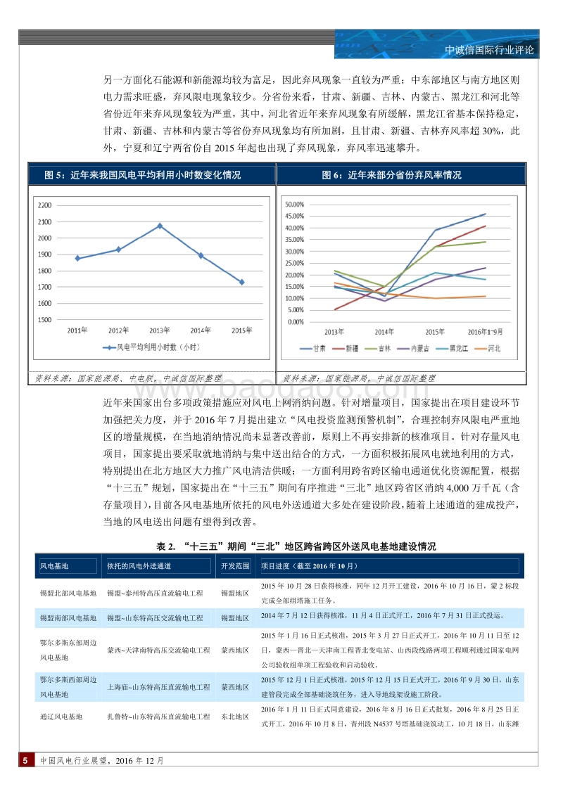 2016年度中国风电行业展望.pdf_第5页