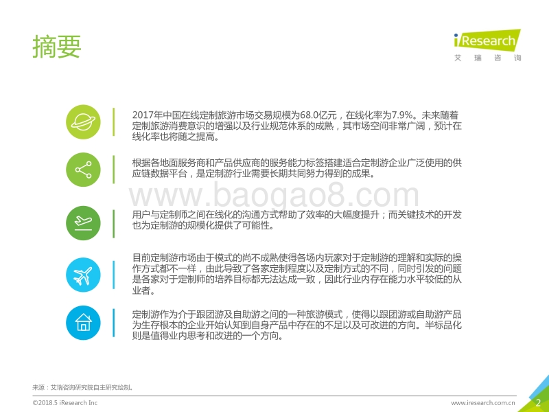 2018年中国在线定制旅游行业研究报告.pdf_第2页