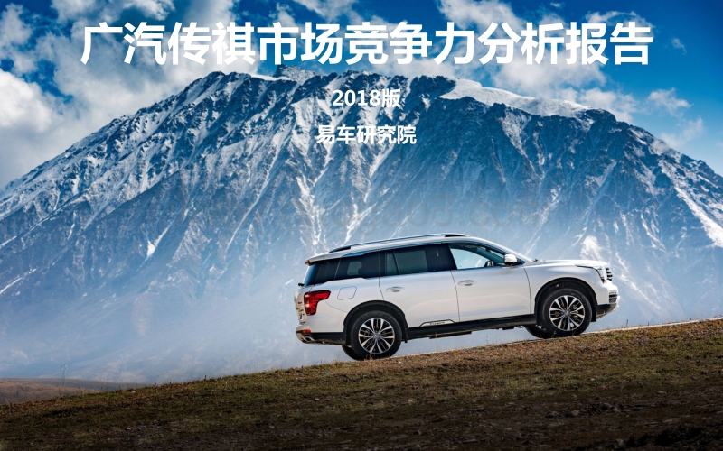 2018版广汽传祺市场竞争力分析报告.pdf_第1页