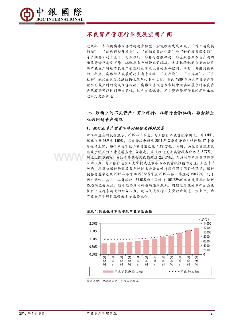 不良资产管理行业专题报告：逆风起舞，经济转型期不良资产处置成为新热点.pdf_第3页