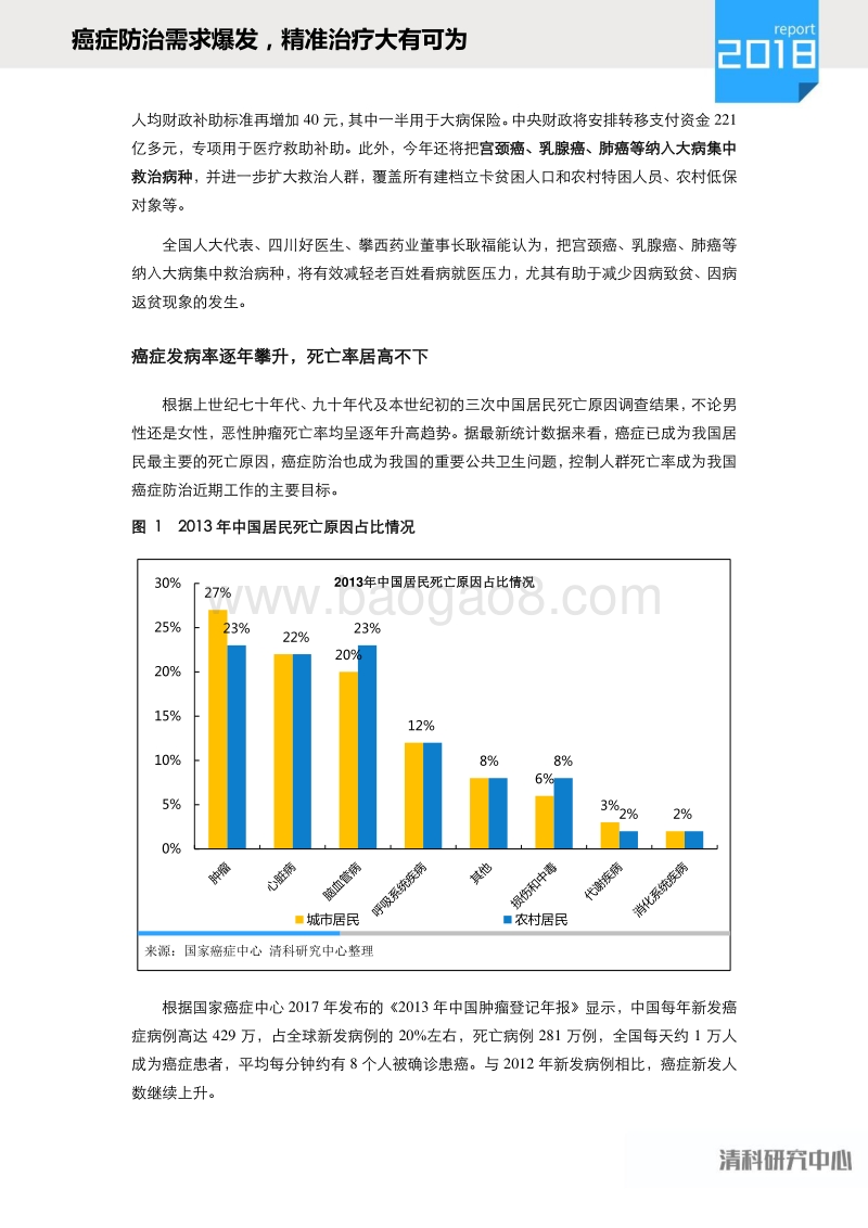 癌症防治需求爆发，精准治疗大有可为.pdf_第3页