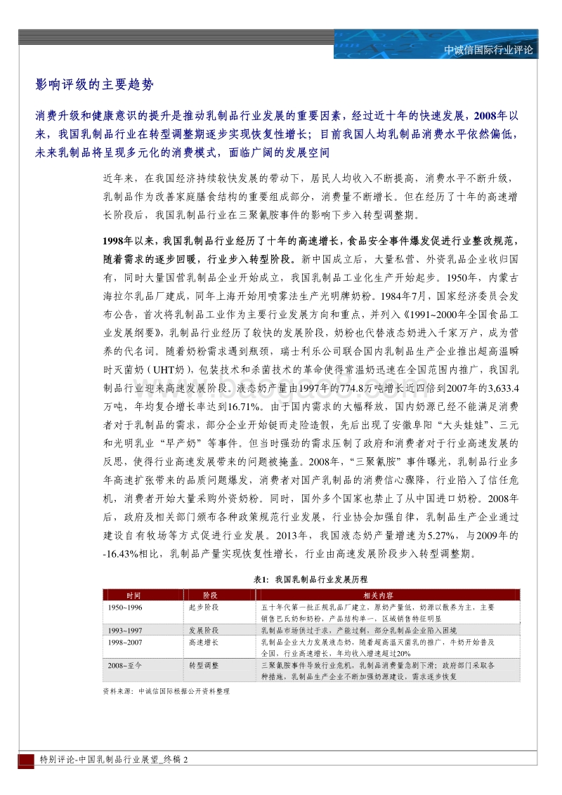 2015年中国乳制品行业展望.pdf_第2页
