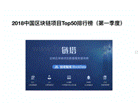 2018年Q1中国区块链项目TOP50排行榜.pdf