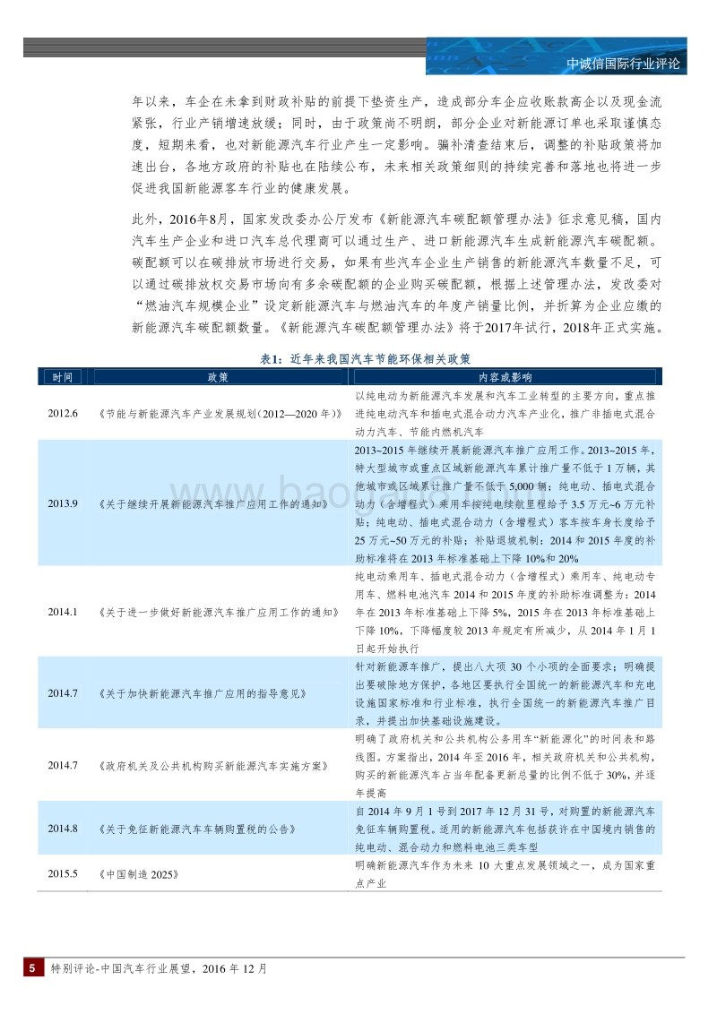 2016年度汽车行业评级展望.pdf_第5页