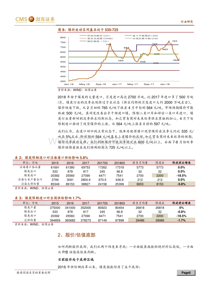 抄底煤炭股系列专题之三：三底叠加，莫等无花.pdf_第5页