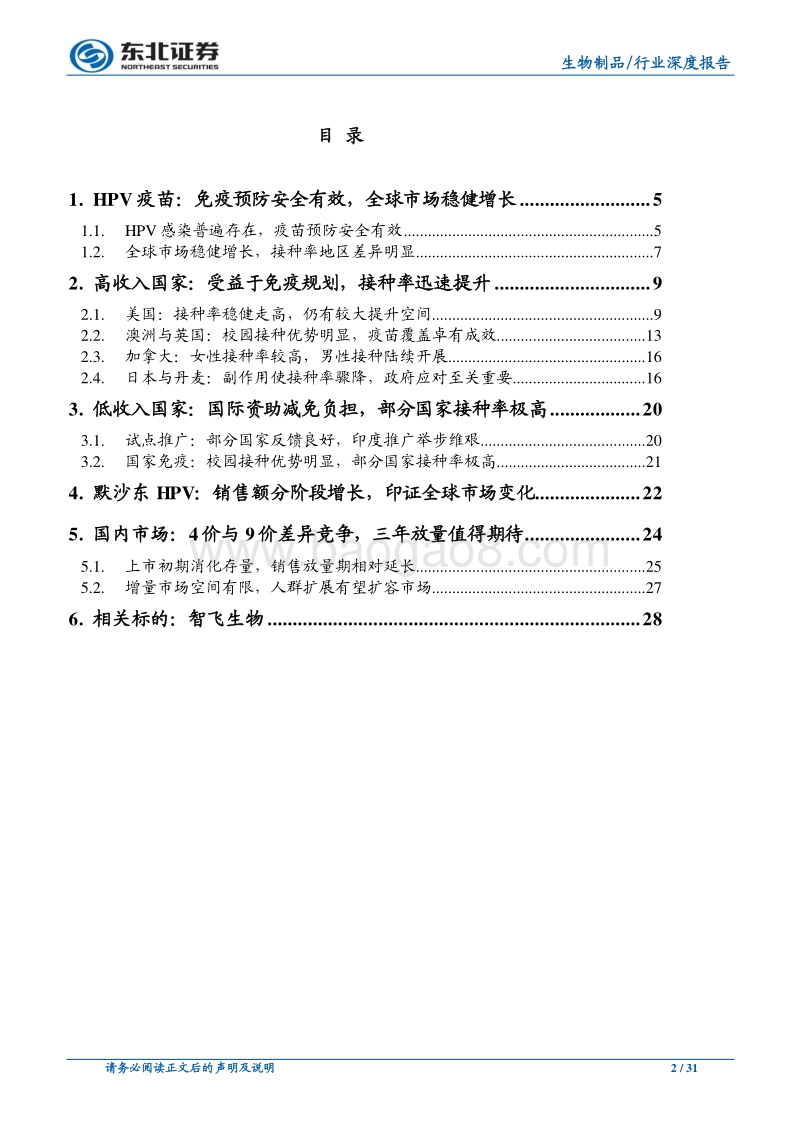 HPV疫苗：从全球视角看中国市场放量.pdf_第2页