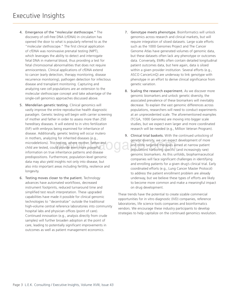 2020年基因组学前瞻：基因组研究及临床趋势（英文版）.pdf_第3页