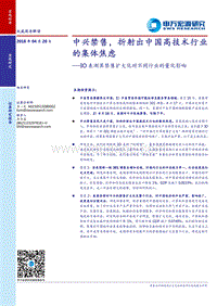 IO表测算禁售扩大化对不同行业的量化影响：中兴禁售，折射出中国高技术行业的集体焦虑.pdf