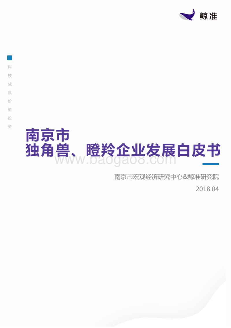 南京市独角兽、瞪羚企业发展白皮书.pdf_第1页