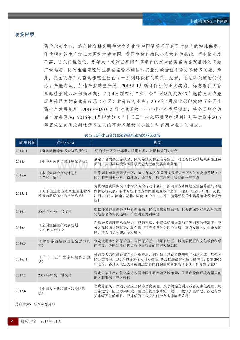 生猪行业特别评论.pdf_第2页