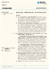 汇率专题分析报告：强美元来袭，阿根廷币值大跌，新兴市场如何应对.pdf