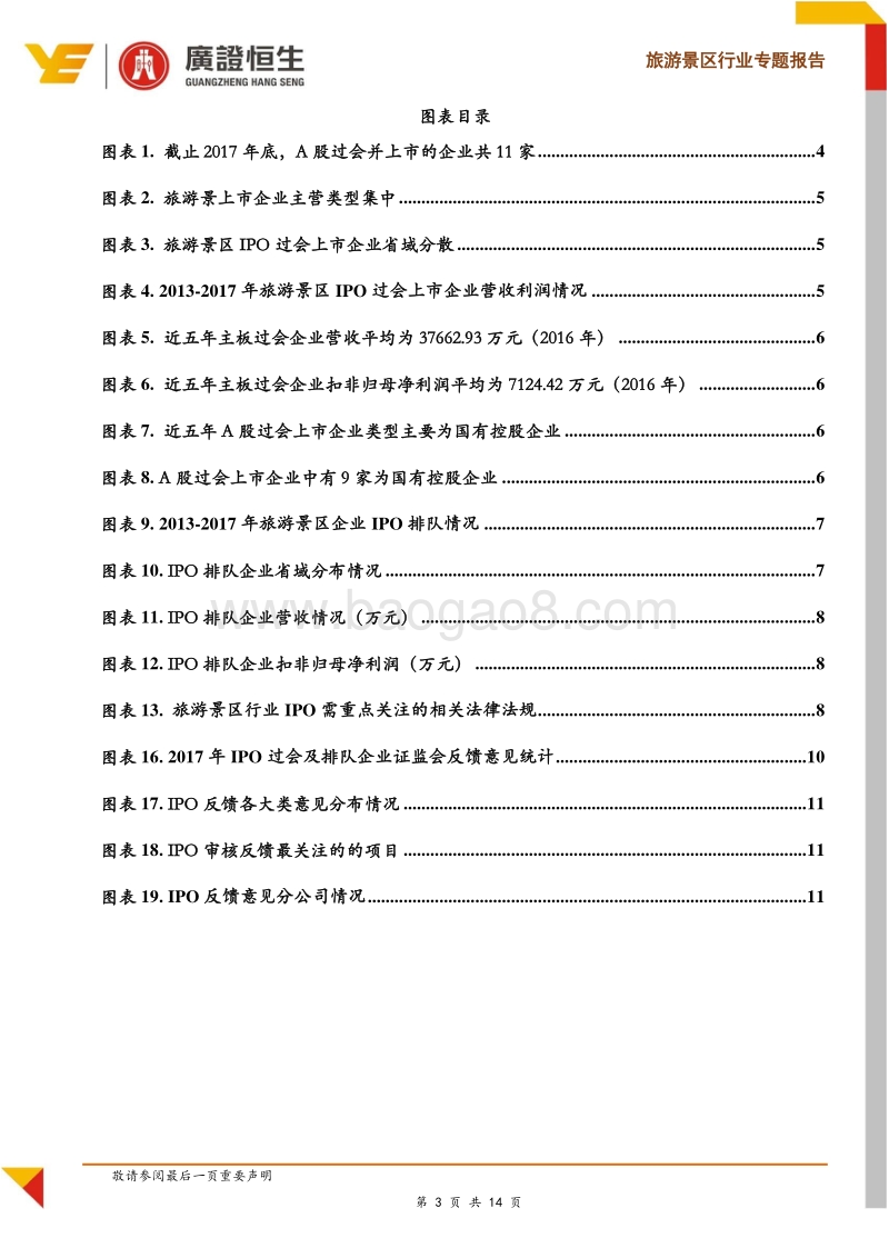 旅游景区IPO专题：IPO申报以国有控股企业为主，反馈意见聚焦持续经营能力及关联方问题.pdf_第3页