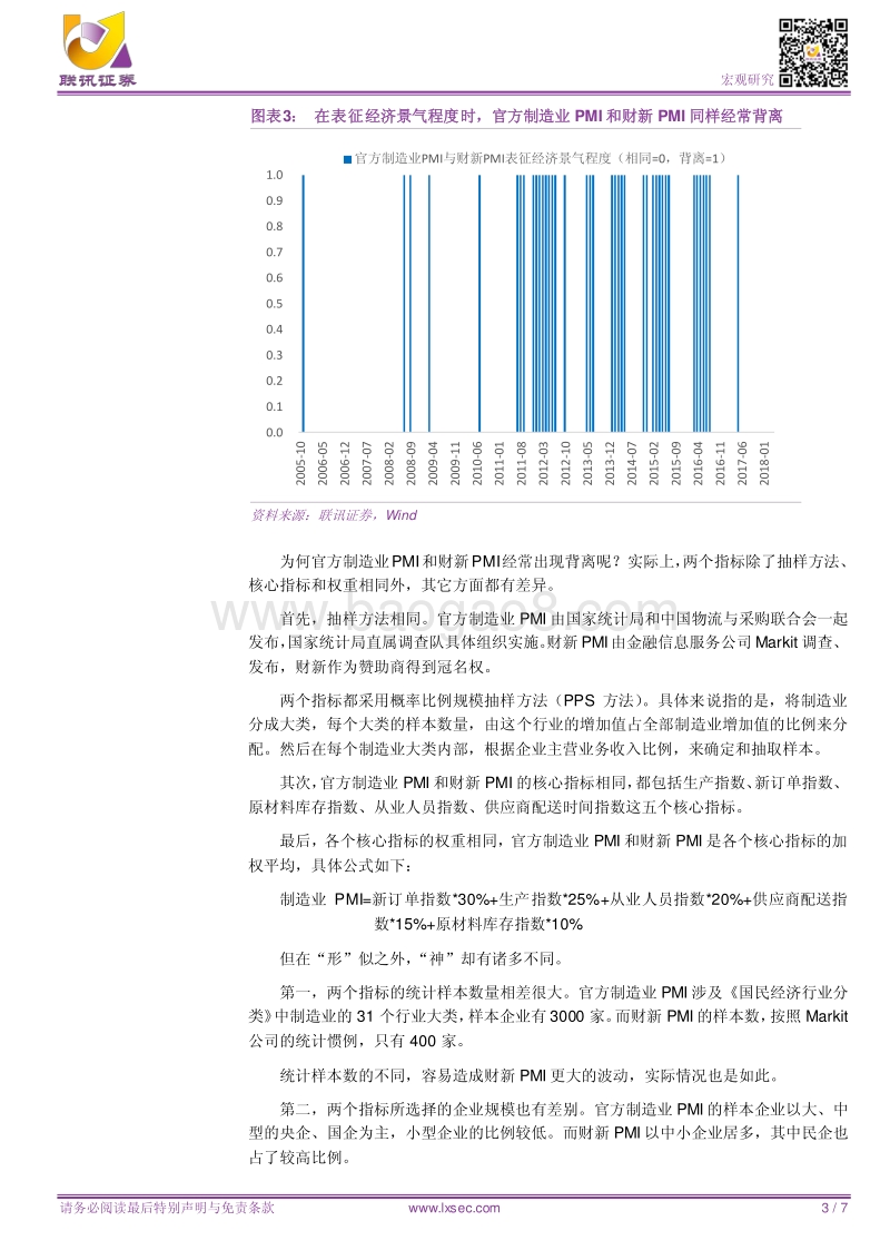 宏观专题研究：财新和官方制造业PMI，为何连续8个月背离？.pdf_第3页