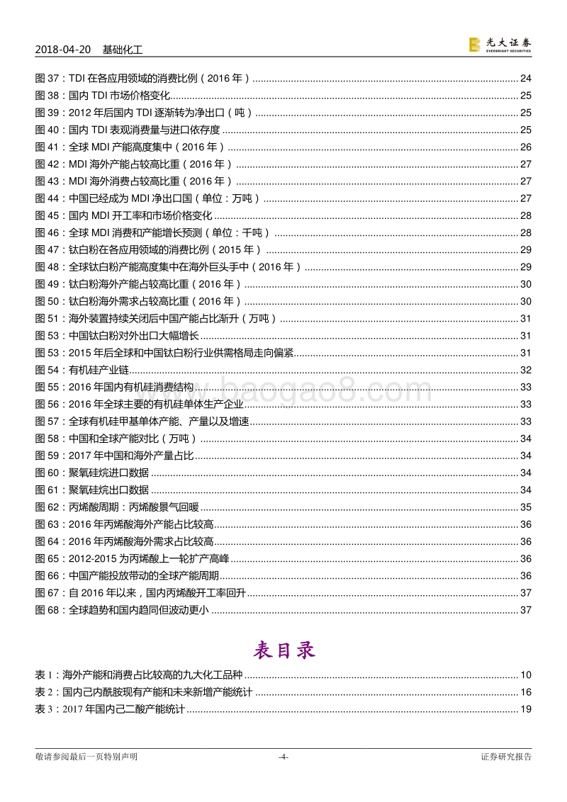 基础化工行业周期品投资报告：2018年：高度关注海外产能和消费占比较高的化工品种.pdf_第4页