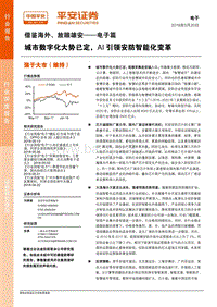 借鉴海外、放眼雄安——电子篇：城市数字化大势已定，AI引领安防智能化变革.pdf