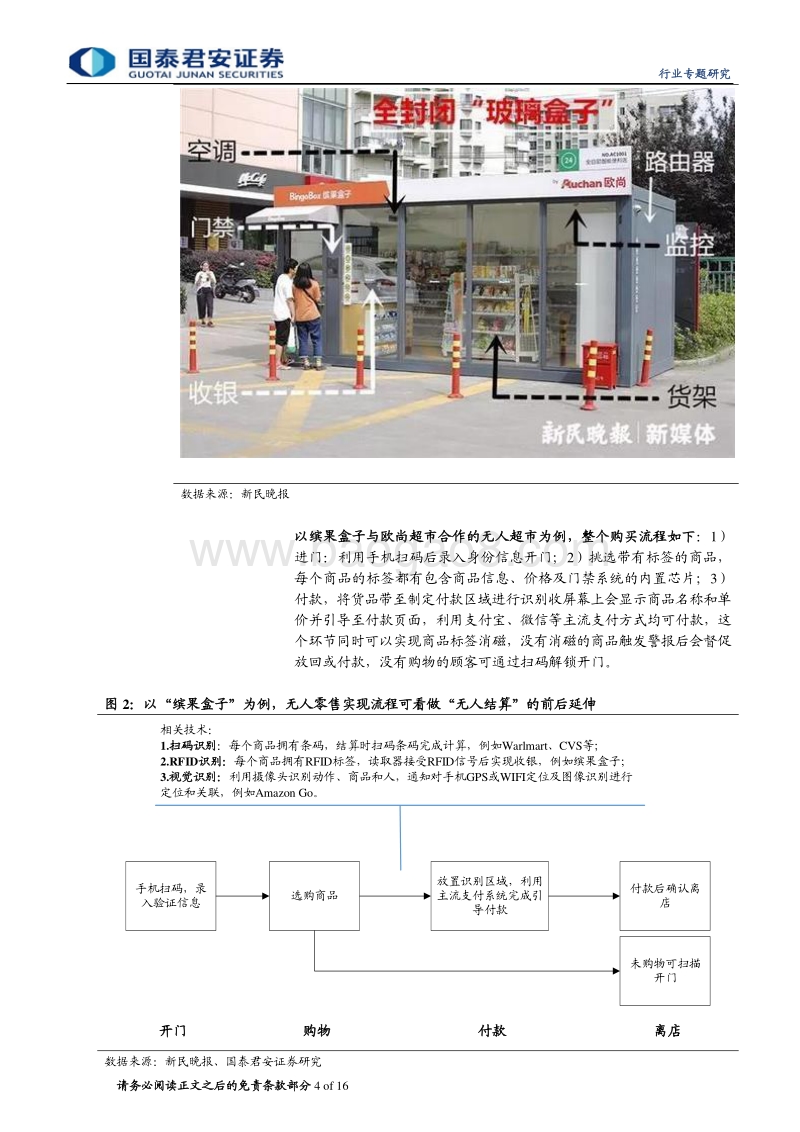 无人零售专题研究：为零售插上技术的翅膀.pdf_第4页