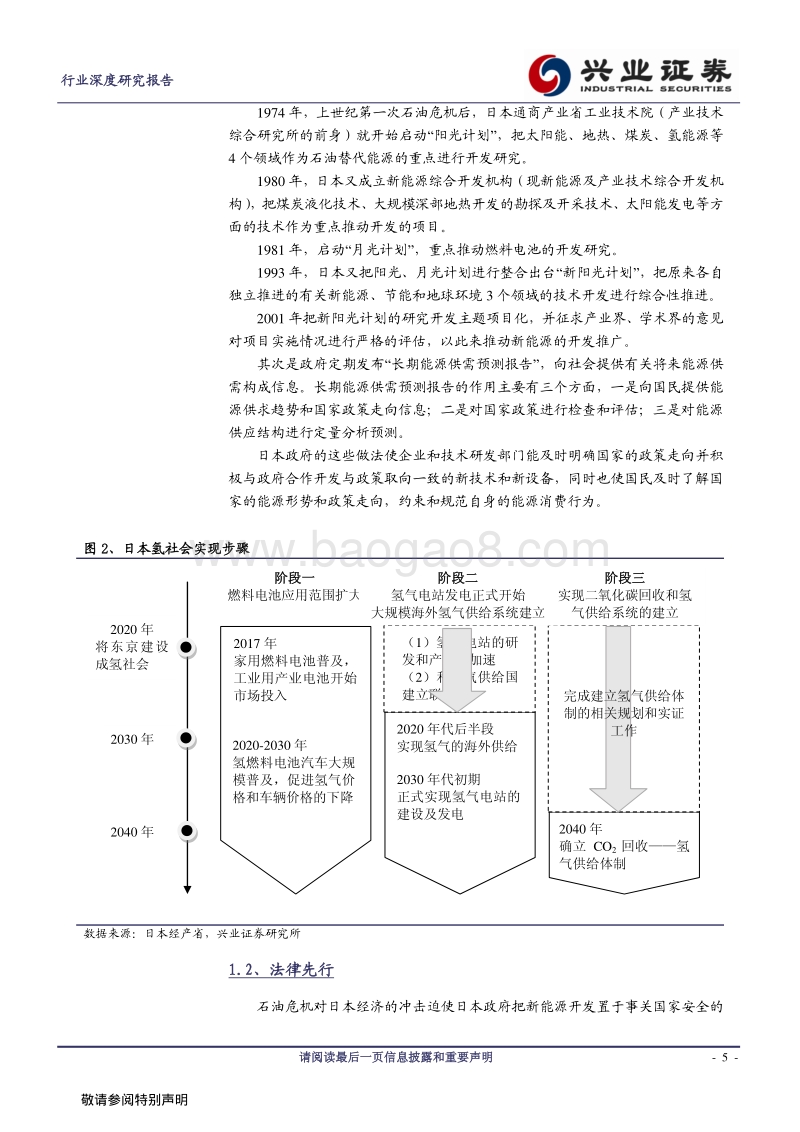 日本氢能源产业研究——终极能源解决方案：加快步入氢社会.pdf_第5页