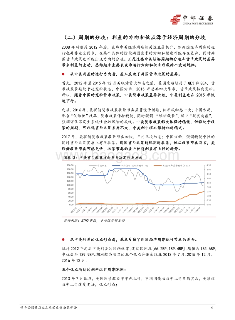 中美利差运行规律和影响初探.pdf_第4页