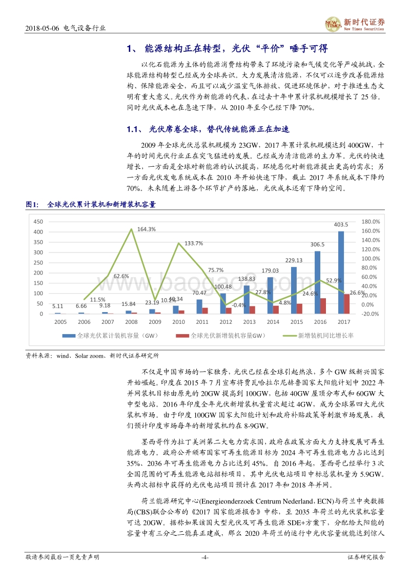 光伏行业深度报告：星星之火可以燎原，户用光伏热浪来袭.pdf_第4页