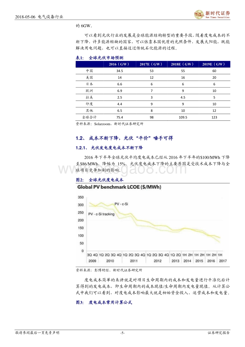 光伏行业深度报告：星星之火可以燎原，户用光伏热浪来袭.pdf_第5页