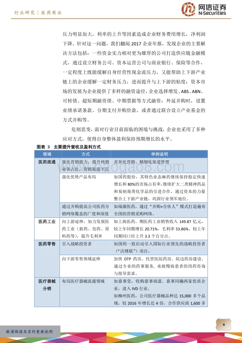 医药商业行业研究之一：2017年年报梳理.pdf_第4页