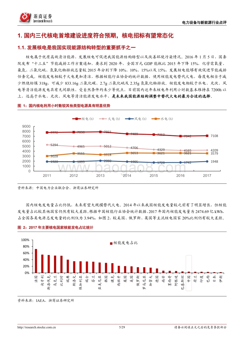 核能应用系列报告（6）暨深度研究：新建核电项目或将启动，主设备商先行受益.pdf_第5页