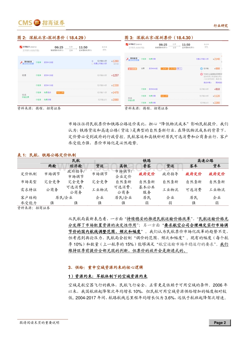 航空市场回顾之二：否极泰来，买点已至.pdf_第2页