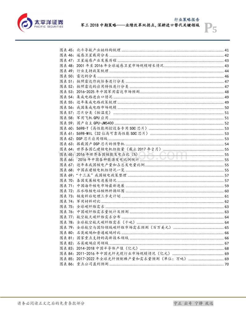 军工2018中期策略：业绩改革双拐点，深耕进口替代关键领域.pdf_第5页