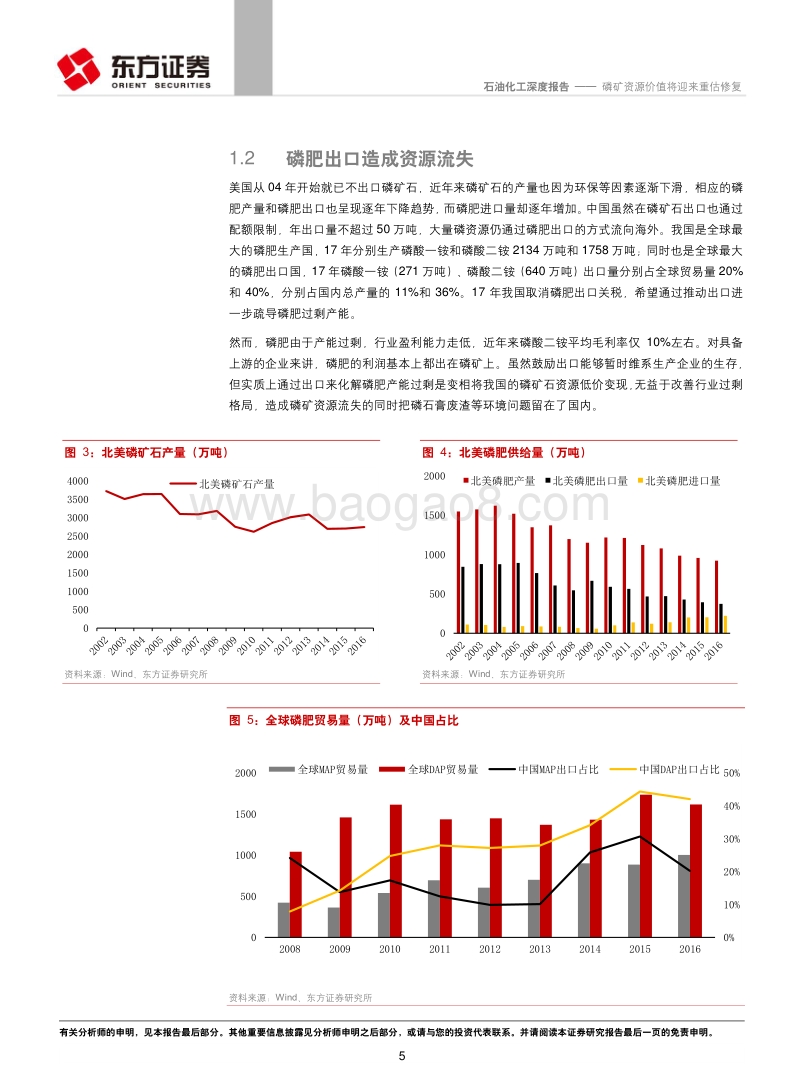 石油化工行业深度报告：磷矿资源价值将迎来重估修复.pdf_第5页