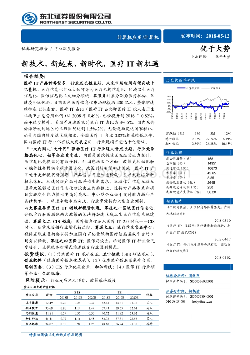 新技术、新起点、新时代，医疗IT新机遇.pdf_第1页