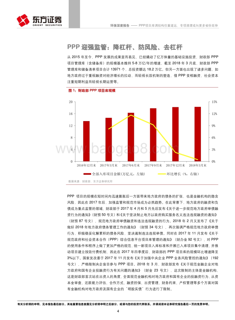 环保行业深度报告：PPP项目库调结构任重道远，专项清理或向更多省份延伸.pdf_第4页