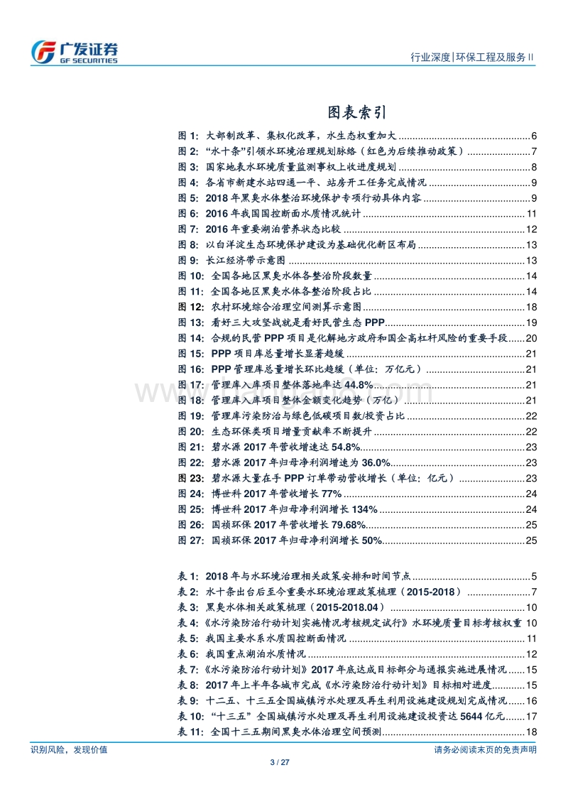 水环境系列报告（一）：水十条奠定治水顶层设计基础，坚定看好碧水保卫战.pdf_第3页