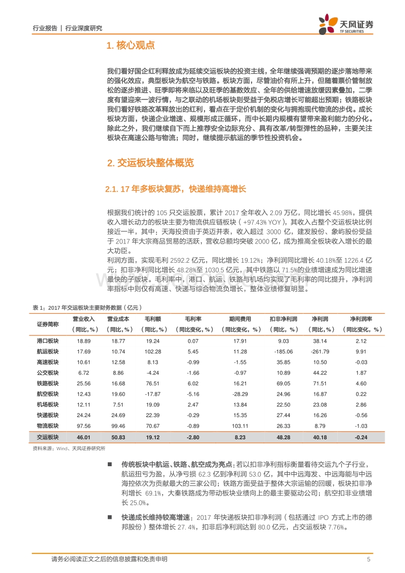 交通运输行业深度研究：看好空铁逻辑强化，精选成长价值个股.pdf_第5页