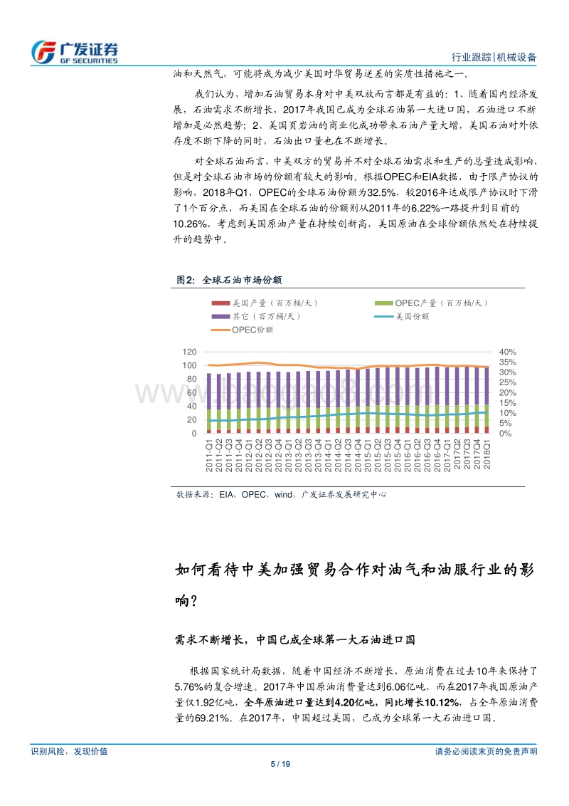 机械设备行业专题：国际油价高位震荡，而基本面持续向好.pdf_第5页