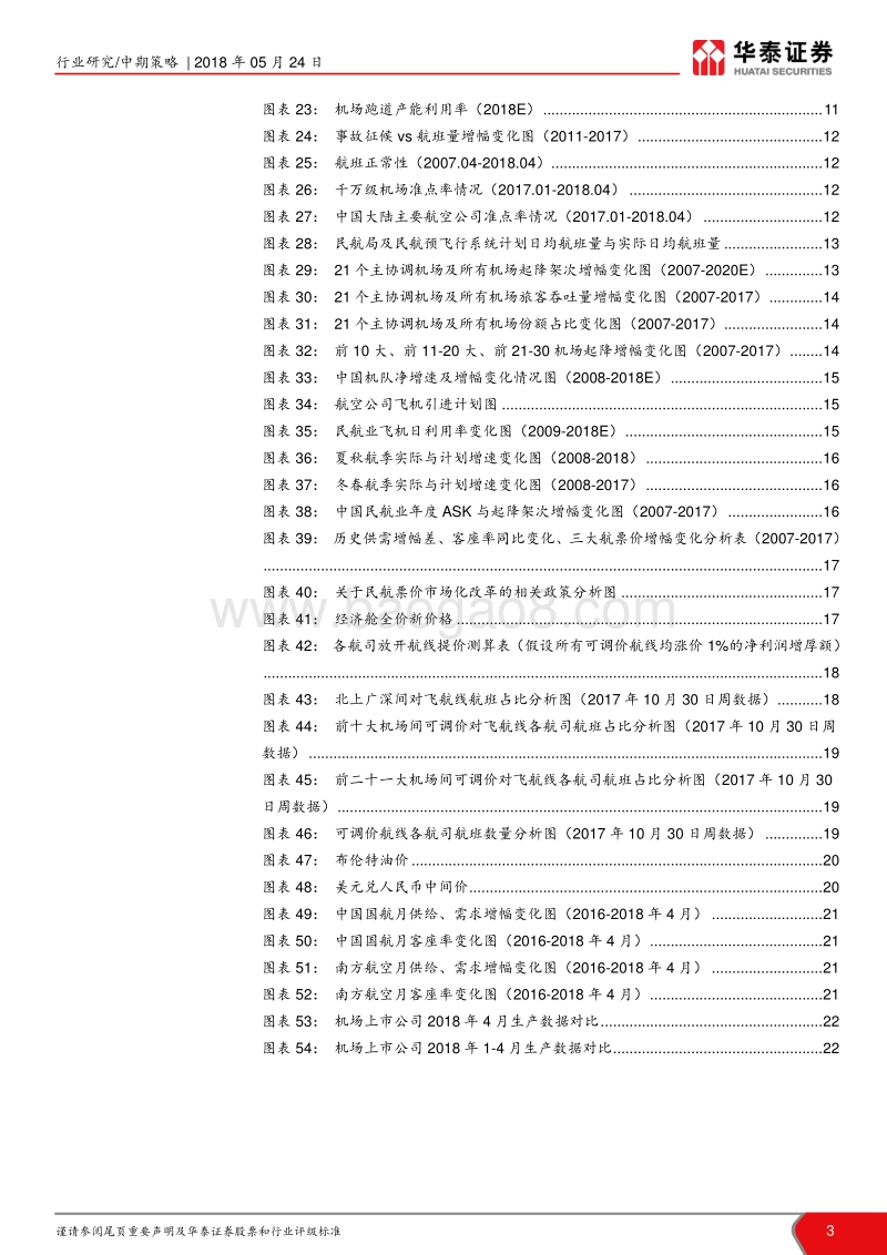 航空机场中期策略：航空上行遇高油价，机场具配置价值.pdf_第3页